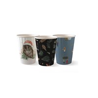 BioCups Double Wall Christmas Series 12oz