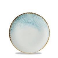 Coupe Plate Accents Aquamarine 16.5cm 6.5inch