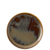 Murra Toffee Walled Plate 8.25in (21cm)