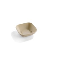 Square Bagasse Bowl Shallow 750ml