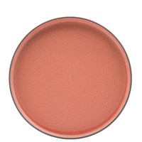 Coral Walled Plate 26cm