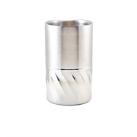 Genware Stainless Steel Swirl Wine Cooler