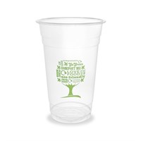 CE PLA cold cup 96-Series -Green Tree 20oz