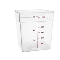 Hygiplas Polycarbonate Square Storage Container 7L