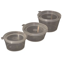 Hinged Sauce Cup and Lid 2oz