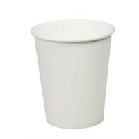 6oz Plain White Hot Drink Cup