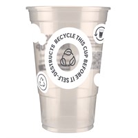 Printed 2in1 Flexy Glass 1pint to brim 57cl