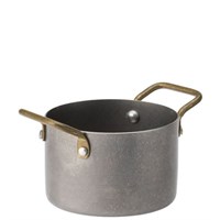 Vintage Steel Mini Casserole Dish 3.5in (9cm)