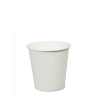 Plain White Espresso Hot Drink Cup 4oz
