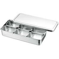 Japanese Container with Six Compartments 328x148x63mm