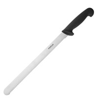 Hygiplas Serrated Slicer Black 30cm