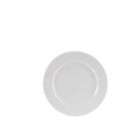 Rimmed Plate White 17cm 6in