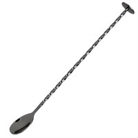 Olympia Cocktail Mixing Spoon Gunmetal 290x34mm