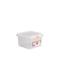Clear Polypropylene Container GN1/6 100mm