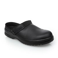 Slipbuster Lite Unisex Safety Clogs Black Size 4
