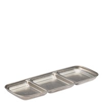 Artemis Triple Dip Tray 9x3.5in