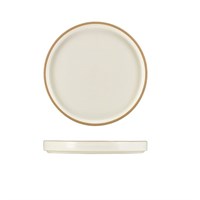 GenWare Kava White Stoneware Presentation Plate 18cm