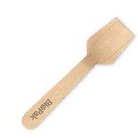 Wooden Ice cream Spoons 9.5cm