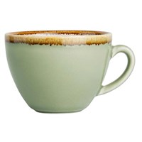 Olympia Kiln Cappuccino Cups Moss 230ml