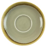 Olympia Kiln Cappuccino Saucer Moss 160mm