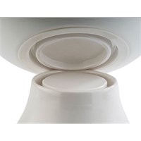 Frida Lock Melamine Stand (White) 16.5cm