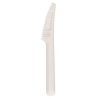 Compostable Bagasse Knife 16.5cm