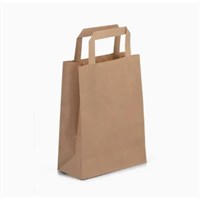 Small Brown Paper Carrier 7x10x9in