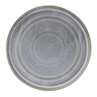 Cavolo Flat Round Plates Charcoal Dusk 22cm