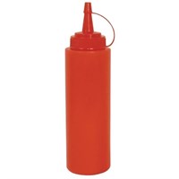 Vogue Red Squeeze Sauce Bottle 35oz