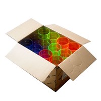 Econ Mixed Neon Highball 10oz UKCA