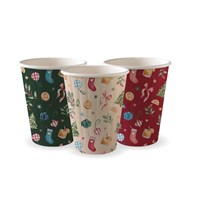 Double Wall Christmas Series BioCups 8oz