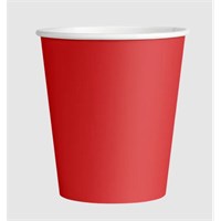 Decent Hot Cup Single Wall Red 12oz