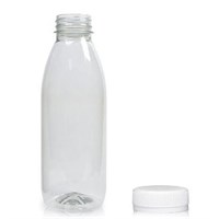 Juice Bottle With 38mm Tamper Evident Juice Cap 330ml