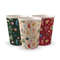 Double Wall Christmas Series BioCups 12oz