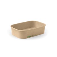 Rectangle PLA lined container FSC Mix 500ml