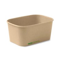 Rectangle PLA lined container FSC Mix 1000ml