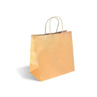 Large Twist Handle Kraft Paper Bag 300x170x305mm