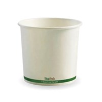White BioBowl 24oz 740ml