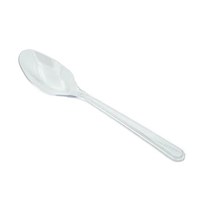 Clear Reusable Plastic Teaspoon 150mm