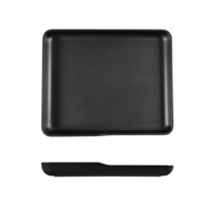Black Copenhagen Melamine GN 1/2 Platter 32.5 x 26.5 x 3.5cm