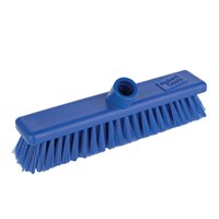 Washable Broom Stiff Blue 30cm