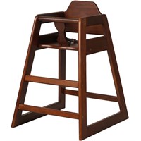 High Chair Wood Walnut