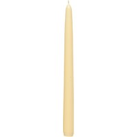 Ivory Tapered Candle 24cm ( 9.75'')