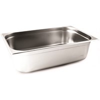 1/1 Stainless Steel Gastronorm Pan 53x32.5x15cm