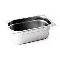 1/9 Stainless Steel Gastronorm Pan 17.6x10.8x6.5 cm