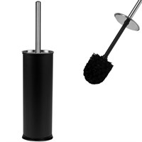 Toilet Brush An Black Stainless Steel Holer