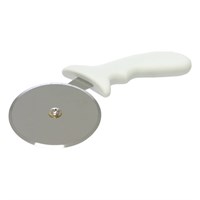 Pizza Cutter Wheel White Hanle 10cm D