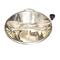Strainer Mouli With 3 Sieves Tinned Steel 31cm