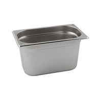 1/4 Stainless Steel Gastronorm Pan 26.5x16.2x6.5 cm
