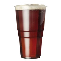 Disposable Flexi Glass Clear 61cl CE@ 1 Pint